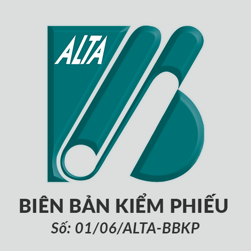 bien ban kiem phieu ALTA